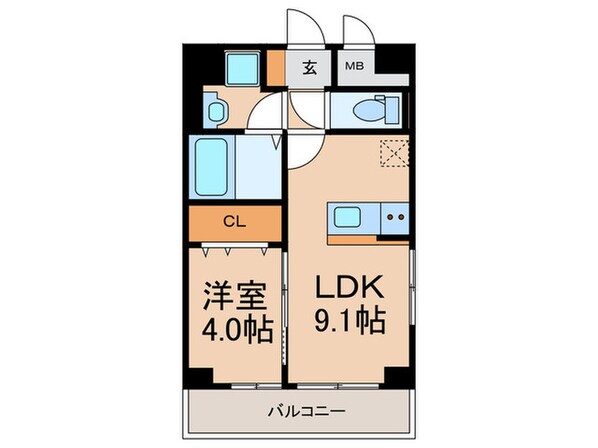 ソフィア原町の物件間取画像